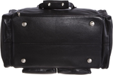 Viosi Malibu 22 Inch Genuine Leather Duffel Travel Bag Sports Gym Bag Weekender Overnight Luggage