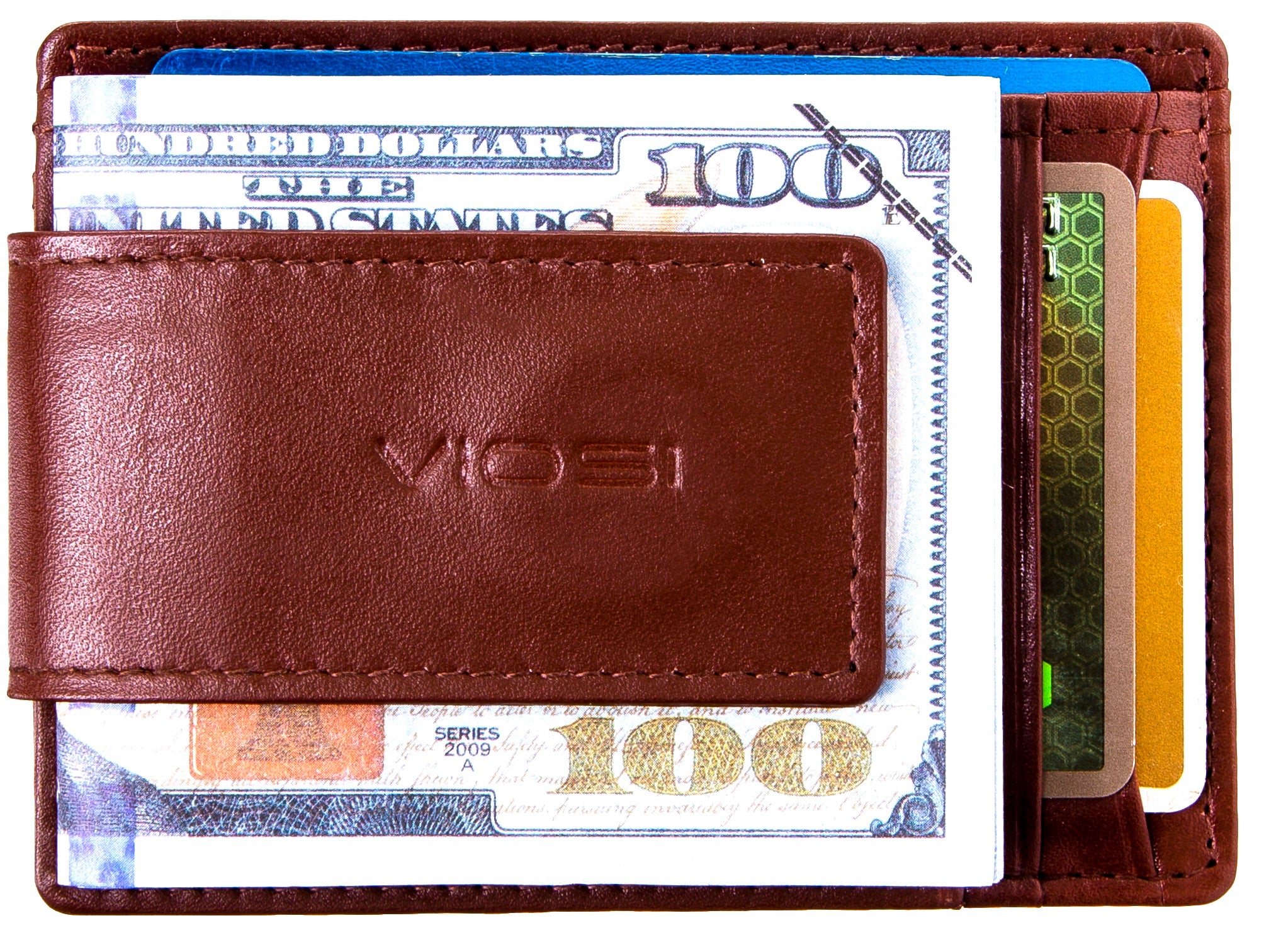 Source Customized Classical Luxury RFID Men Slim Pu Leather Money Clip  Wallet with Coin Pouch on m.