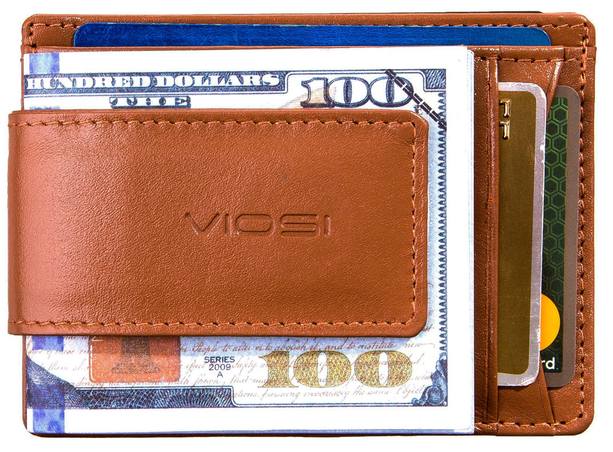 Viosi RFID Men's Leather Magnetic Front Pocket Money Clip Wallet – Newport  Blvd