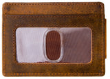 Viosi RFID Men's Leather Magnetic Front Pocket Money Clip Wallet